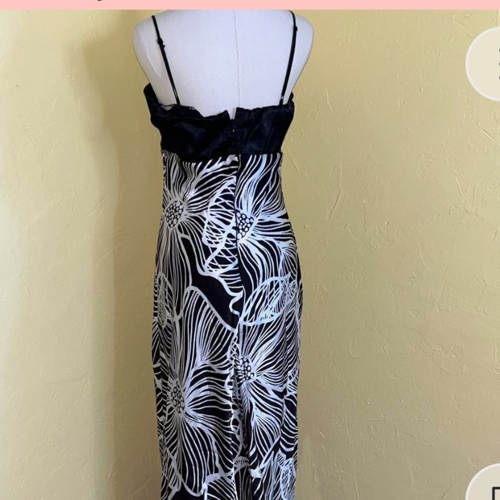 B Darling Spaghetti Strap Evening Dress, Formal Wedding Guest Prom,EUC,Size 4 - Picture 10 of 11